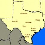 Map of Texas Native American Indians